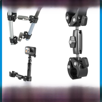 AliExpress TELESIN Motorcycle Bike Monopod Bicycle Handlebar Panoramic Mount Invisible Selfie Stick Bracket for GoPro Hero DJI Insta360