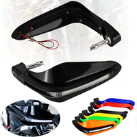 AliExpress NONE Motorcycle Hand Guard Shield Motorbike Turn Signal Lights Covers LED Flashing Waterproof Protector Dirt Bike Enduro Handguard