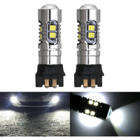 2X PW24W PWY24W Led Bulbs 2323 SMD DRL Super Bright Canbus No Error Car Turn Signal Light DRL Lamp Daytime Running Lights White