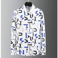 Hot men's shirt 3D printed pattern men's shirt long-sleeved lapel single-breasted fashion casual design slim body large size 6xl