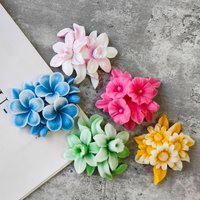 DIY Floral Resin Mold for DIY Aromatherapy Candles Diffuser Stones Plaster Handmade Soap Petal Resin Crafts and Home Decoration