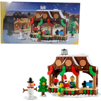 LEGO 40602 Winter Market Stall Building block toys