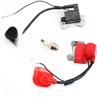 AliExpress NONE Red/Black Ignition Coil with L7T spark plug for 43cc 47cc 49cc Mini Quad Pocket Dirt Bike ATV 2-Stroke Engine Accessories