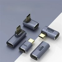 USB 4.0 OTG Adapter 40Gbps High-Speed New Type C Coupler USB C to Type C Fast Charging Converter USB C Data Adapter For Macbook