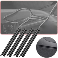 4/8PCS Car Interior Cable Line Sleeve Protector Universal Hidden Wire Cover Clips Data Cable Organizer Clamp Accessories