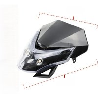 AliExpress NONE LING QI Universal 12V 35W Motorcycle Headlight LED Vision Front Headlamp Fairing For Almost Motorcycle Dirt Pit Bike