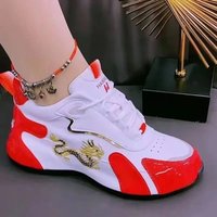 Women Designer Sneakers 2024 Summer Leather Waterproof Casual Sports Shoes Women Lightweight Breathable Non-slip Platform Shoes