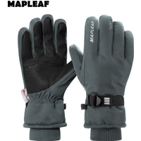 AliExpress NONE MAPLEAF Ski Gloves Winter Waterproof Windproof 3M Outdoor Snowboard Gloves Snowmobile Gloves Thermal Motorcycle Cycling Gloves