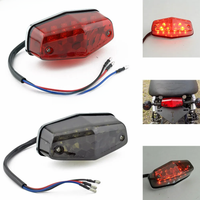 AliExpress ATARAXIA Motorcycle Stop Brake Light Rear Lamp Lucas Style LED Tail Light Universal Bike Rear Stop Light For Harley Cafe Racer Chopper