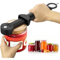 Jar Opener Bottle Opener Multifuction Retractable Magnetic Can Opener Kitchen Gadgets for Weak Hands and Seniors with Arthritis