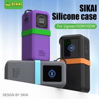 SIKAI Silicone Case For UGREEN Nexode Mini 100W 12000mAh Power Bank Anti-Dust Scratch Resistant Cover
