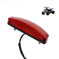 AliExpress LING QI Motorcycle Rear Tail Signal Light LED Taillight ABS Material Brake Lights Universal For ATV Pit Dirt Bike Accessories