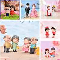 Romantic Wedding Miniatures Figurines Girls Figures Fairy Garden Figurines Valentine's Day Chrimstmas Gifts DIY Home Decor