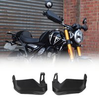 AliExpress NONE FOR Triumph Speed 400 2024-2025 Motorcycle Handguards Shield Protector Matte Black Universal Fit Bike Accessories