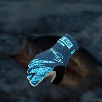 AliExpress Kingdom Ice Silk Anti-slip Fishing Gloves Outdoor Sports Breathable Cycling Bike Bicycle Camping Hiking Fingerless Glove