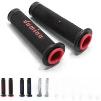 AliExpress NONE New 22 24mm Motorcycle Grips Handle Bar for Universal Pit Bike Motocross Motorbike Rubber GEL Domino Grip 4 Colors