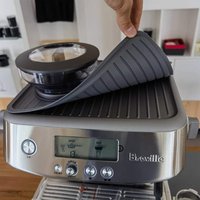 Silicone Coffee Mat for Breville 870/880 Espresso Machine Top Anti-slip Dustproof Mat Countertop Kitchen Accessories