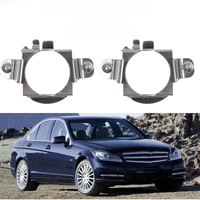 2Pcs H7 LED Headlight Bulb Base For Mercedes Benz C-Class W204 CLA-Class C117 ML-Class GLE-Class Car Adapter Retainer Headlamp