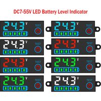 3S-14S LED Indicator Voltage Charge Level Display With Power-Off Memory Function for Acid Battery/Lithium Battery Tester