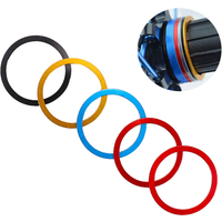 AliExpress NONE 5pcs Aluminium Alloy Cassette Flywheel Hub Spacer 1mm 1.5mm 2mm 2.5mm 3mm Bicycle Bottom Bracket Gaskets Freewheel Body Washer