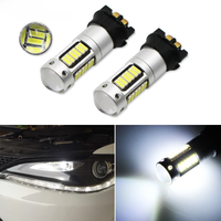 Xenon White PWY24W PW24W LED Bulbs For Audi A3 A4 A5 VW MK7 Golf CC Ford Fusion Front Turn Signal Lights, BMW F30 3 Series DRL