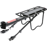 AliExpress NONE Mountain Bike Carrier With Reflective Plate Riding Equipment Quick Disassembly Aluminum Alloy Bicycle Rear Shelf Bicycle Parts