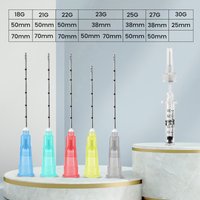 Hot sale 18G 22G 25G 30G Blunt Tip Cannula Medical Sterile Disposable Hypodermic Syringe Needle 38/50/70mm