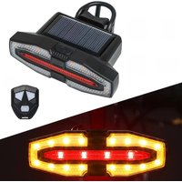 AliExpress NONE Bicycle Remote Control Rear Light Road Mountain Bike Turn Signal Tail Light Rechargeable Waterproof Outdoor Cycling Rear Light