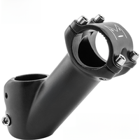 AliExpress MUQZI MTB Stem 31.8mm 45 Degree Bike Stem Riser For 31.8mm Road Folding Bicycle Handlebar