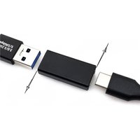 1pcs Type C Adapter Female to USB3.0 Female Converter Portable USB-C Charge Adapter Type-C Extension Cable for Phone Tablet