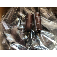 2024 NEW NIPPON KXJ 200v330uf 16x40MM NCC electrolytic Capacitor 330UF 200V CHEMI-CON 330uf/200v kxj