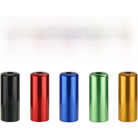 AliExpress DEEMOUNT 10/12 pcs Cable Caps Bicycle Brake Wire End Housing Tip CNC-machined Anodized Alloy Derailleur Shifter Cable Ferrules Sleeve