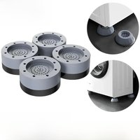 1/2/4Pcs Anti Vibration Feet Pads Rubber Mat Slipstop Silent Universal Washing Machine Refrigerator Support Dampers Stand