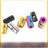 AliExpress XMSJ Titanium Alloy M5 M6 Cylindrical Nuts for Bicycle Sitting Rod Seat Post Fixed Nut Modification