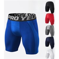 AliExpress NONE Men's Sports Fitness Shorts Gym Training Quick-Drying Compression Leggings Cycling Shorts Basketball Running Short Workout Tight