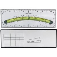 High precision Horizontal Angle Ruler Square Horizontal Bubble Level Spirit Level Ruler for Diy RV Home Improvement Measuring To