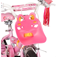 AliExpress HILAND Kids Bike Seat Post Doll Seat with Holder for Kid Bike with Decorate Yourself Stickers baby bike bicycle baby seat doll