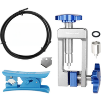 AliExpress 2.5m Hose 5 Sets Inserts Olive Ring Needle Driver Pipe Cutter for Bicycle BH59 BH90 Sram Magura or Tektro Hydraulic Disc Brake