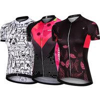 AliExpress Mountain Bike Short-Sleeved Cycling Jersey Sports Top Women's Shirt Summer Lightweight Quick-drying Outdoor Road Bike Sportswear