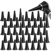 2.4/3/4/5mm Medical Reusable Otoscopio Non Disposabe Speculum Otoscope Tip Accessory Parts Ear Nozzle Specula Cone for Otoscope