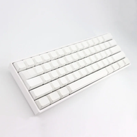 PBT Fog White Blank Keycap XDA Mechanical Keyboard Key Cap R1 Profile Personalized Customized 154Keys