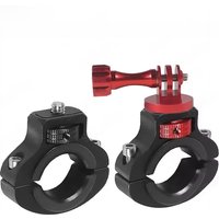 AliExpress SZKOSTON 1/4 Screw Metal Cycling Bike Mount Motorcycle Handlebar Holder for GoPro 13 12 11 10 9 8 Insta360 X5 X4 DJI Osmo Action 6 4 5