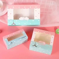 20/50 Elegant Transparent Window Cartons for Wedding Gifts, Egg Chocolate and Candy-Suitable for Birthday and Party Decor