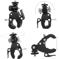 AliExpress Fomscvka Universal 360 Degree Rotating 1/4 Camera DV Bike Bicycle Handlebar Clamp Bracket Tripod Mount Screw Clip For Sport Camera GOPRO