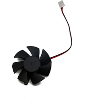 Diameter 45mm 2pin R5 230 R7 250 R7 240 GPU VGA cooler graphics Card cooling Fan For XFX R7-240/250 R5-230 Video cards Cooling