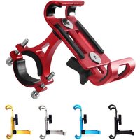 AliExpress Bicycle Phone Holder Universal Bike Motorcycle Handlebar Clip Stand Mount Cell Phone Holder Bracket for iPhone Huawei Samsung LG