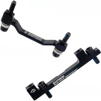 AliExpress Shimano SHIMANO MTB Brake Disc Adapter PM A 180mm 203mm Brake Rotor Post Mount Converter Ultralight Mountain Bike Parts