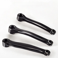 AliExpress NONE Durable Mountain Bike Left Crank Arm Diamond Hole Crank Handle Group Road Bike Left Crank Maintenance Accessories Drop Shipping