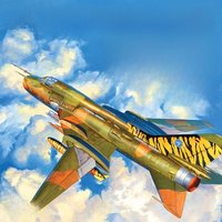 Kitty Hawk Assembled Aircraft Model Kit KH80146 Sukhoi Su-22 M3/M4 Fighter 1/48