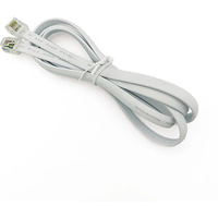 RJ12 Connecer 6P6C Data Cable 6Pin Plug Male to Male Telephone Line Extension Cable